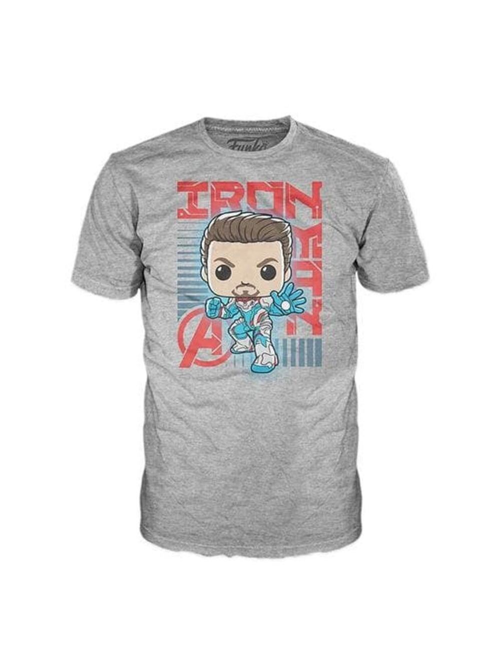 Marvel Funko Pop Tees Avengers End Game Iron Man T-shirt